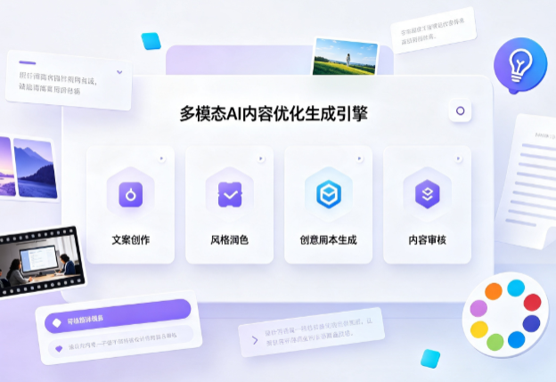 江源县AI智能内容优化创新 多模态生成技术丰富数字内容创作生态